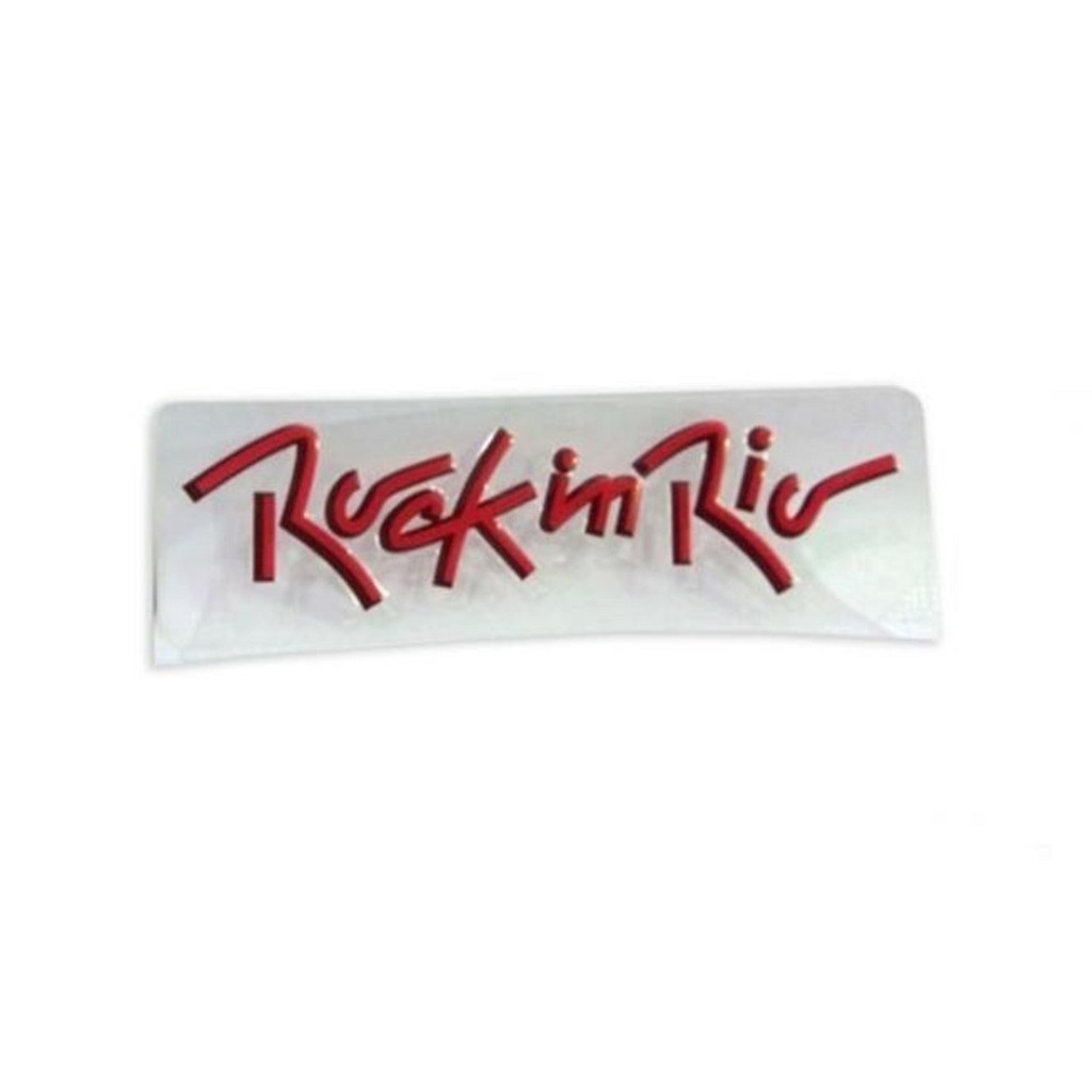 Emblema Logotipo Rock In Rio Fox Gol Saveiro G6 Original Vw em Oferta na Shopee