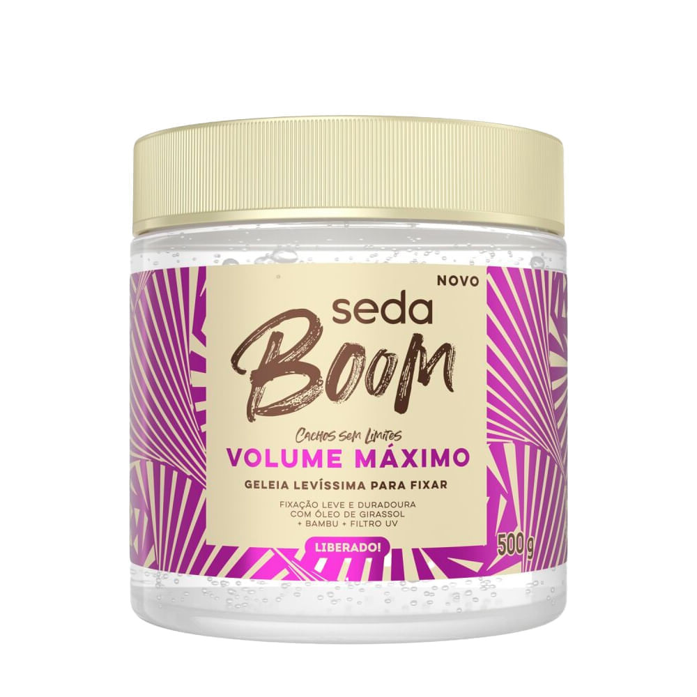 Gelatina Seda Boom Volume Máximo 500g - Beauty