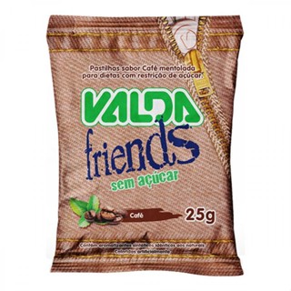 Pastilha Sem Acucar Valda Friends Cafe 25g em Oferta na Shopee