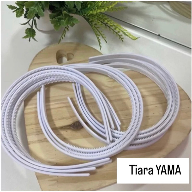 Tiara Yama Dentinho 10mm Flexível NÃO QUEBRA Pacote com 12 unidades