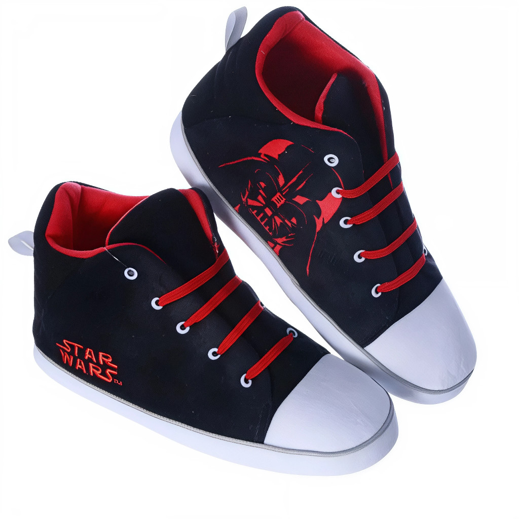 Pantufa Tênis Star Wars Darth Vader Adulto Chinelo Quarto Frio Inverno Presente