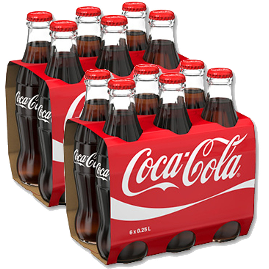 Refrigerante Coca Cola Original Vidro 250ml (12 unidades)