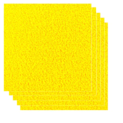 Placa de EVA 40x48cm atoalhado Amarelo pacote com 5 folhas Gatte