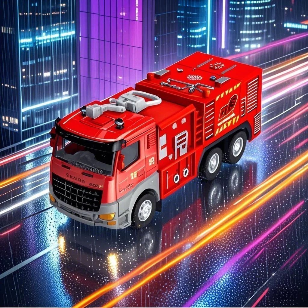 Carrinho Caminhão Bombeiro Com Escada Envio Imediato! em Oferta na Shopee