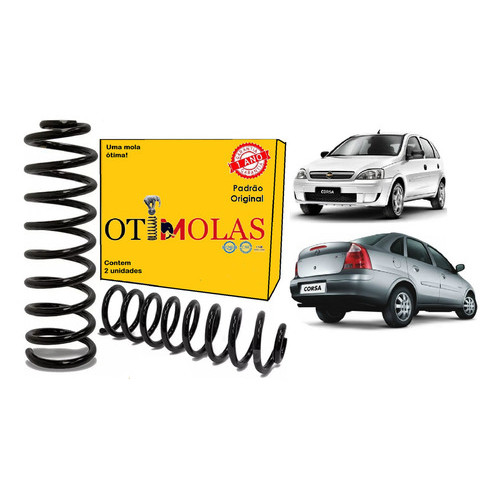 2 Mola Dianteira Corsa Hatch 1.0 1.4 03 A 12 (frent Montana) em Oferta na Shopee