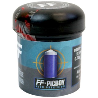 Chumbinho FF Pic Boy High Precision 5.5mm (.22) - 75un em Oferta na Shopee