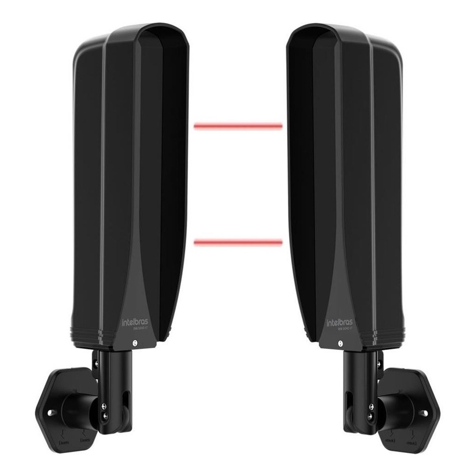 Sensor de Barreira Infravermelho Ativo Intelbras IVA 5080 : Proteção Longo Alcance e Antissabotagem