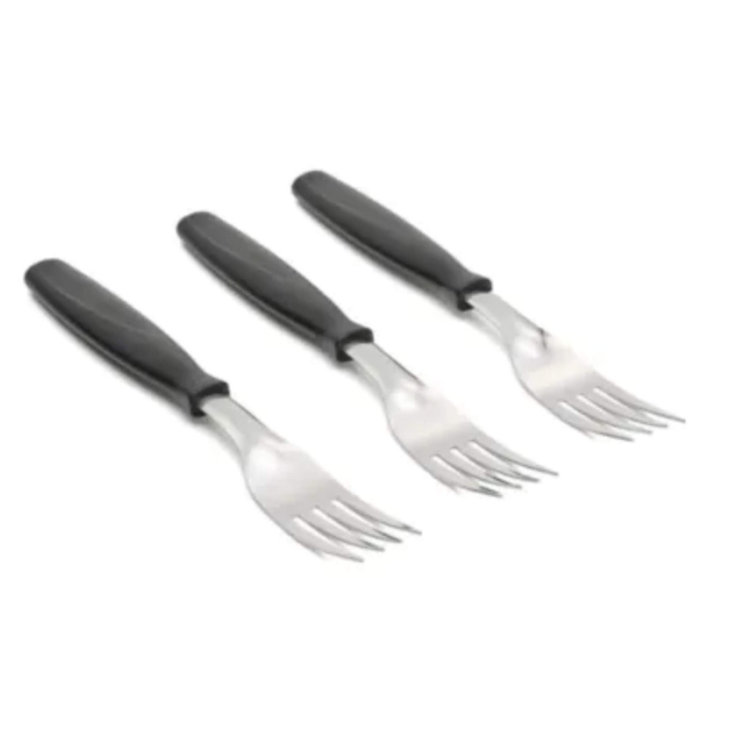 Garfos de Mesa Itaparica 3 Peças Preto Brinox - 6002/310