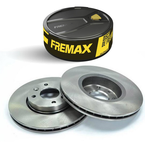 Par Disco de Freio Ventilado SANDERO 1.6 258MM Fremax em Oferta na Shopee