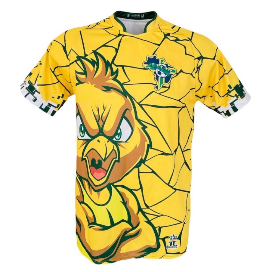 Camisa | Camiseta do Brasil - Seleção de Quebrada Brasileira - Canarinho - Jotaz