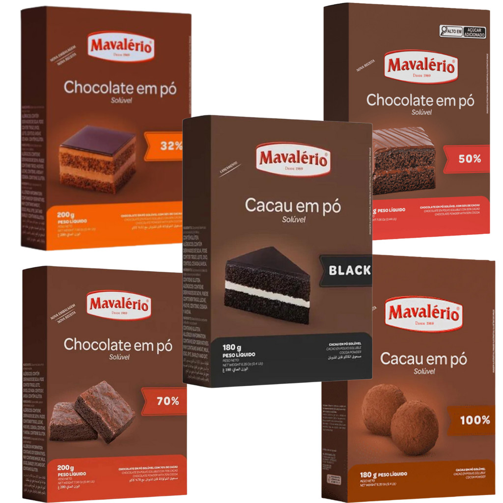 Cacau em Pó Mavalerio - Comprar com Melhor Preço em Essenciais para Assar