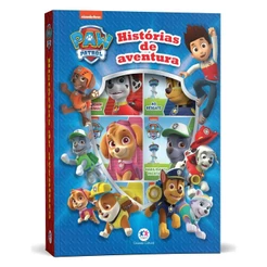 Box com 6 Minilivros | Patrulha Canina | Histórias de Aventura