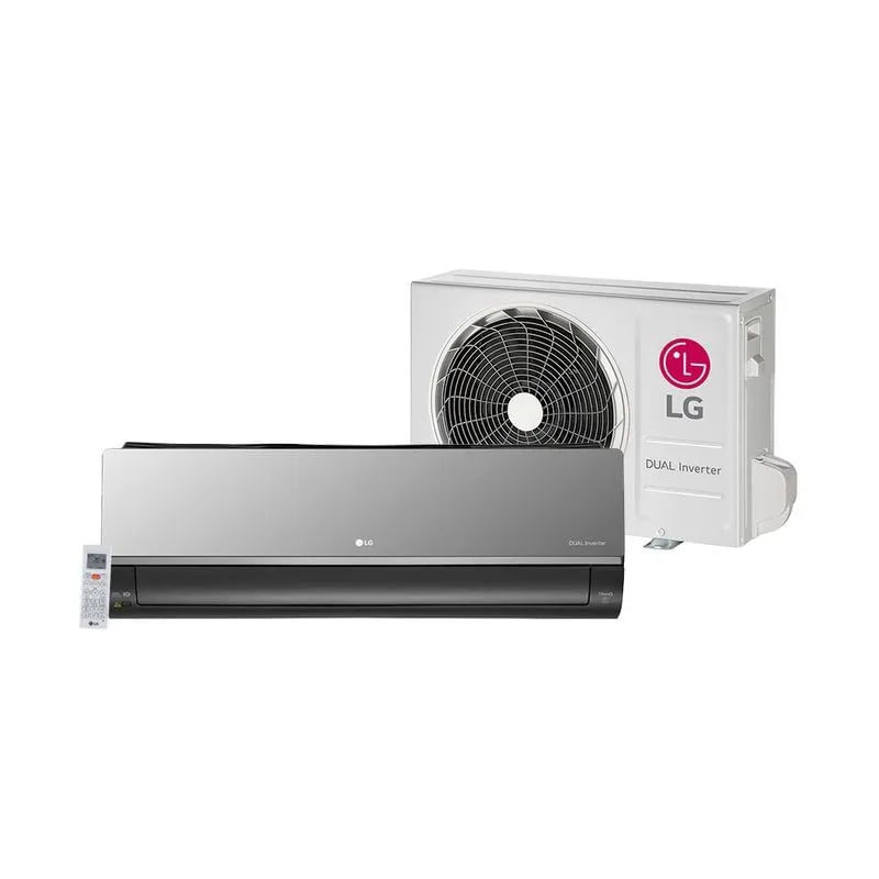 Ar Condicionado Split Inverter 12.000 Btus LG Quente e Frio Artcool S3-W12JAR7 - 220 Volts - Home Appliances