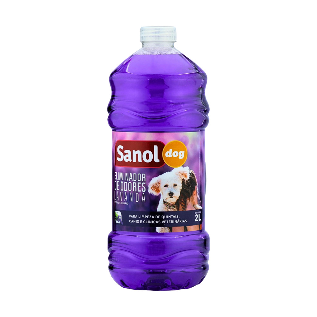 SANOL DOG ELIMINADOR DE ODORES LAVANDA 2L