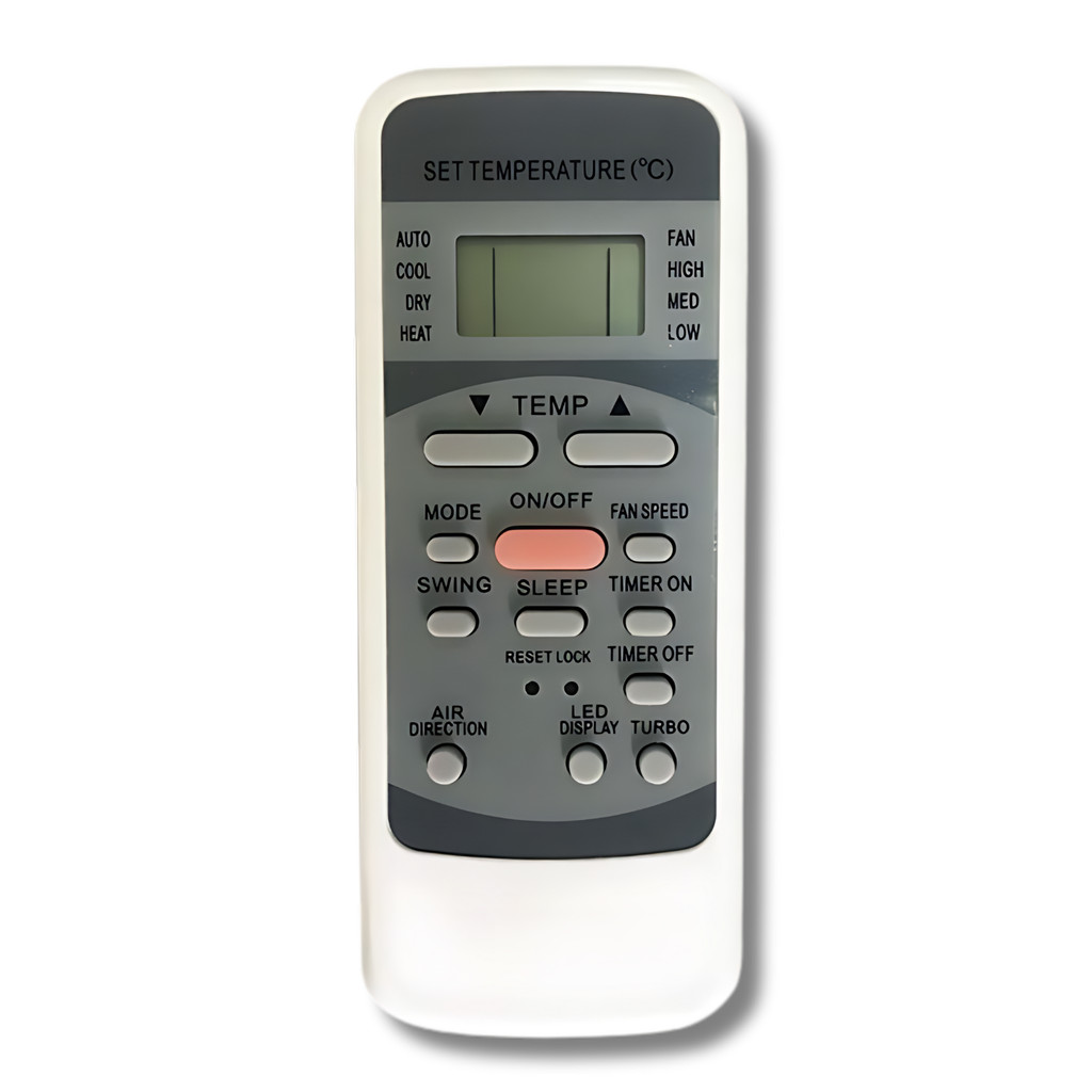 Controle Remoto Ar condicionado Springer Midea Janela Digital – Novo com NF – Substitui Modelos R51, R51M, R51/CE