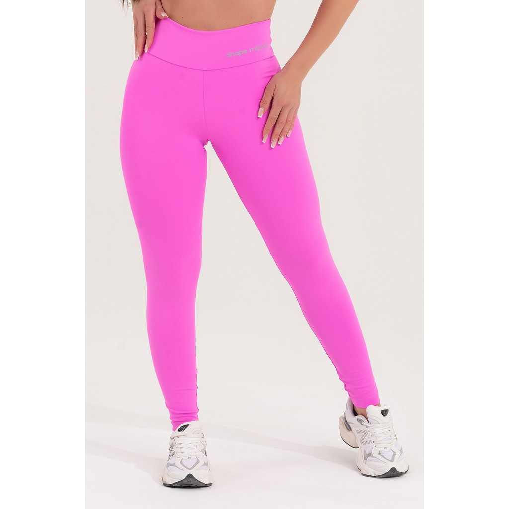 Legging Feminina Fitness Básico Poliamida Babalu Lilac