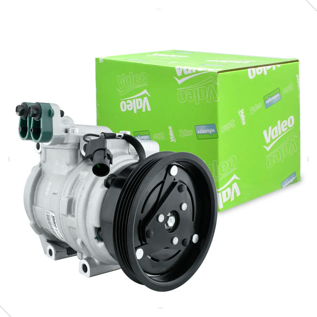 COMPRESSOR DO AR PARA HYUNDAI TUCSON KIA SPORTAGE 10PA15 2006 ATÉ 2011 MOD.DENSO ORIGINAL VALEO
