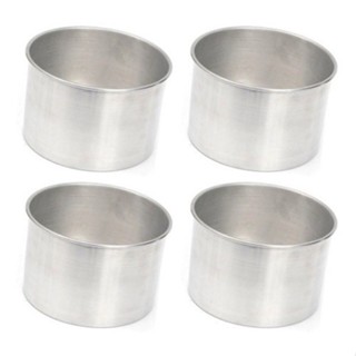 Formas Redonda Nº12 Com 10cm De Altura Kit Com 4 Peças em Oferta na Shopee