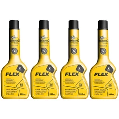 KIT 4 ADITIVOS COMBUSTIVEL (FLEX) 200 ML - UNIVERSAL GASOLINA/ETANOL