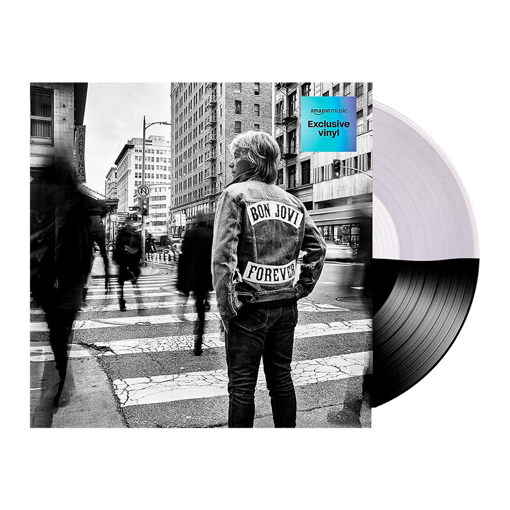 Bon Jovi - LP Forever - Vinil Forever Black/Clear Split [Amazon Exclusive]