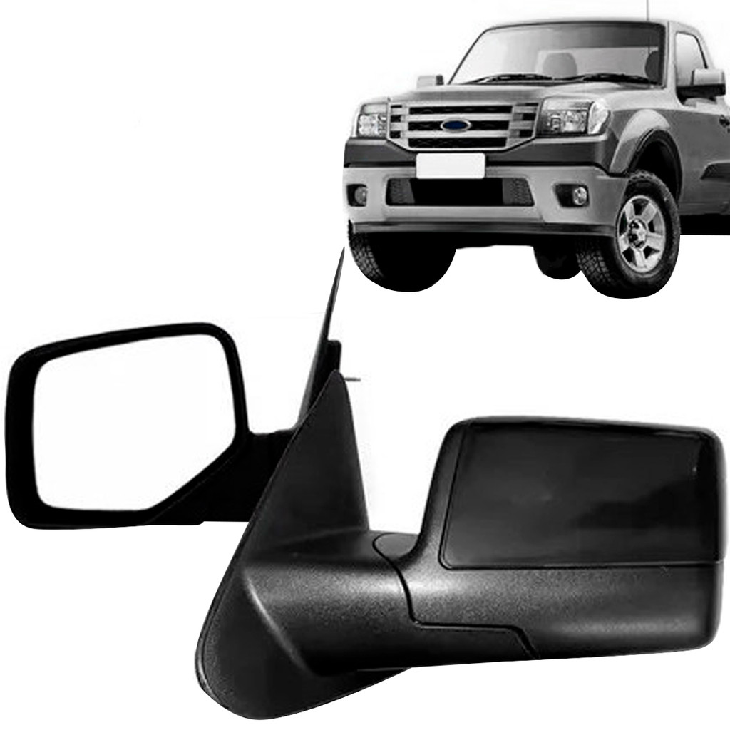 Retrovisor Ranger 2010 2011 2012 Manual Capa Preta