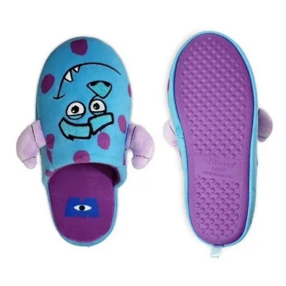 Pantufa Chinelo Sulley Monstros SA Disney Tam 36/37 - Ricsen