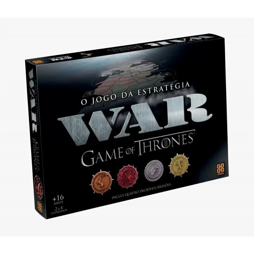Jogo War Game Of Thrones Estratégia 04000 - Grow