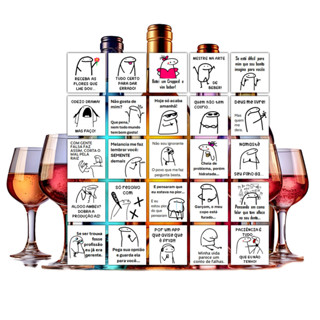 50 tag drinks Flork frases divertidas pregador col em Oferta na Shopee