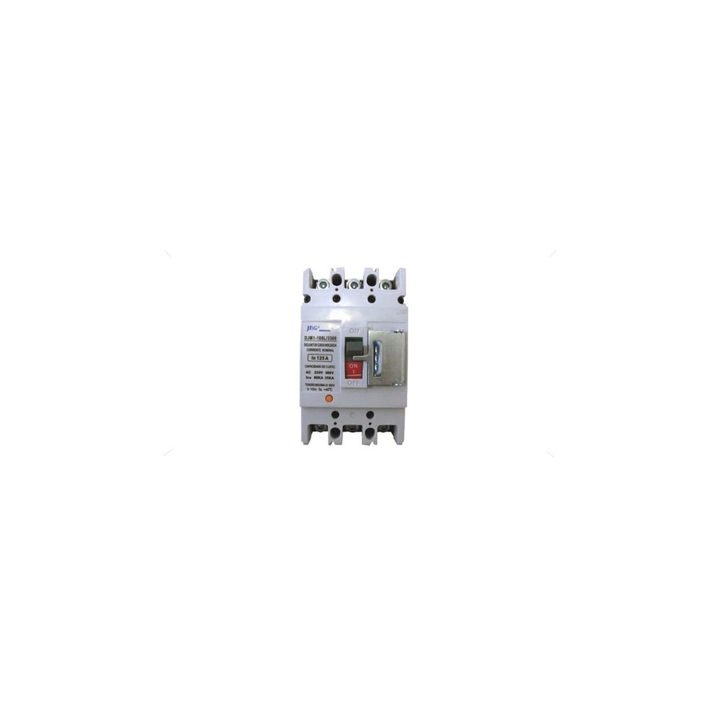 Disjuntor Tripolar Fixo 160a 50ka - Djm1-225l - Jng