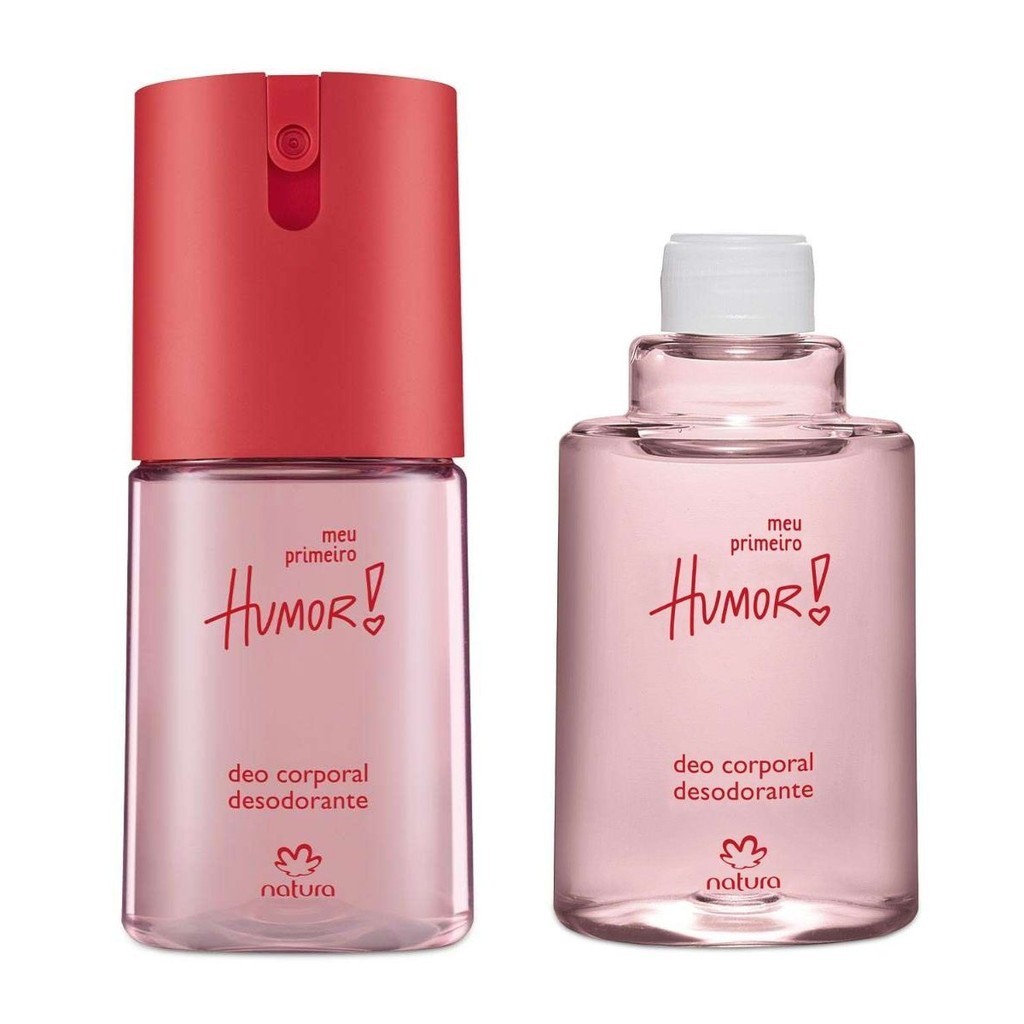 Kit Deo Corporal Meu Primeiro Humor Feminino + Refil 100ml - Natura