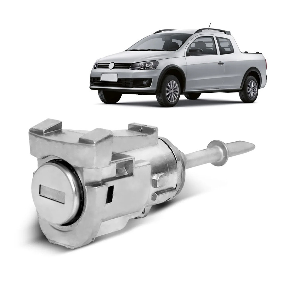 Cilindro Porta Dianteira Gol Saveiro G5 G6 G7 Com Chave Lado Direito em Oferta na Shopee