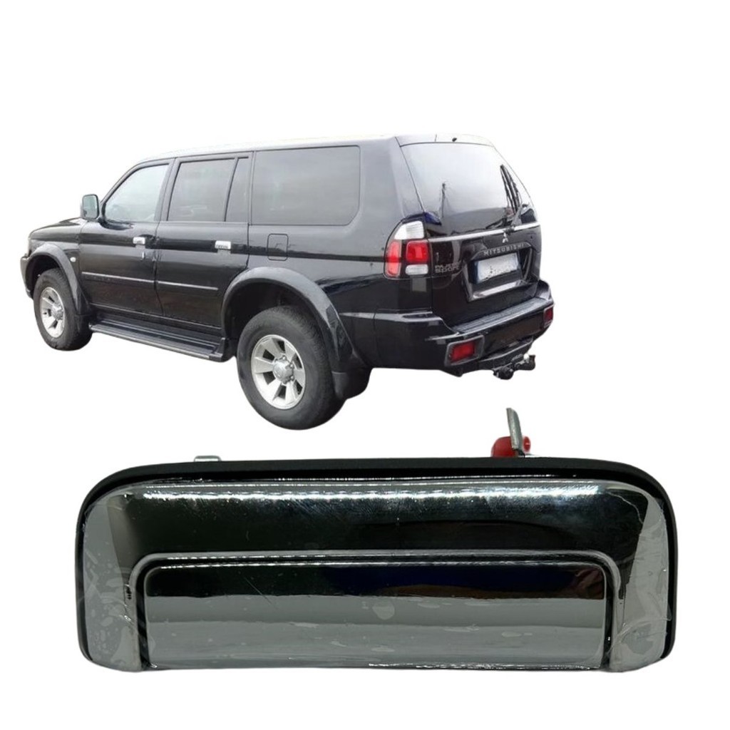 Maçaneta Porta Pajero Sport Externa Traseira Lado Esquerdo