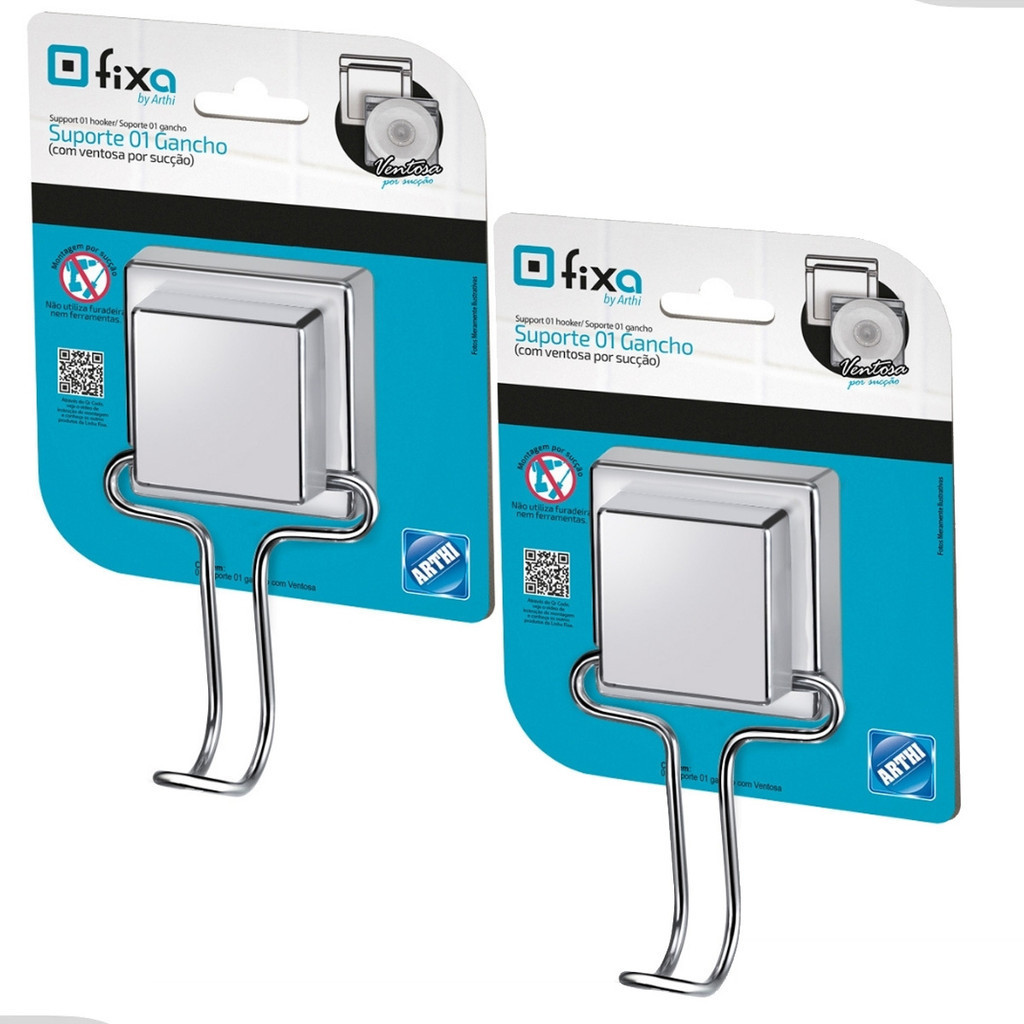 Kit 2 Suporte Porta Toalha de Rosto P/ Banheiro Nicho Pano de Prato Cozinha Com Ventosa S Furo Arthi em Oferta na Shopee