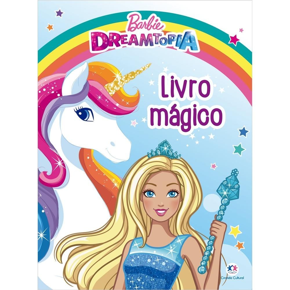 Capa do livro Barbie - Livro mágico