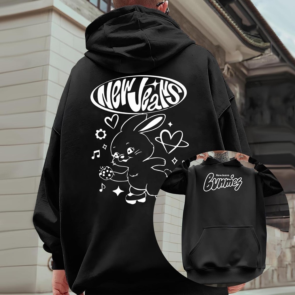 Moletom Canguru New Jeans Kpop Get Up Hyein Group Hanni Omg em Oferta na Shopee