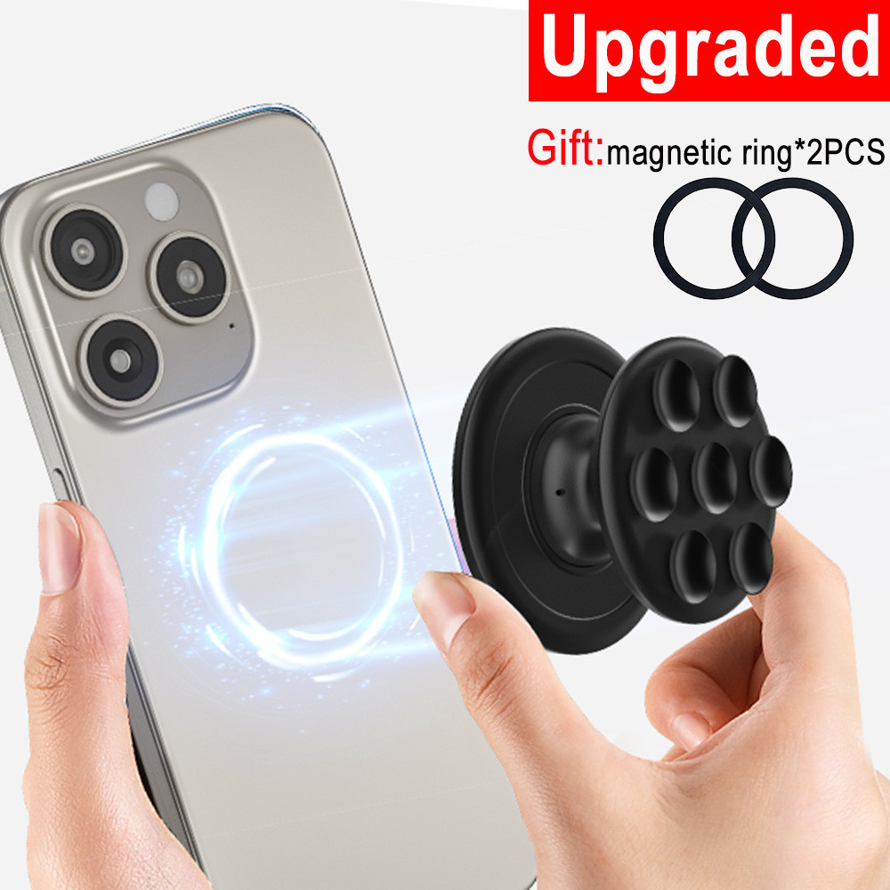 Para Suporte De Ventosa Magsafe Montagem Em Parede Magnético De Silicone Telefone De Ginásio Bolso Tok Pop Universal