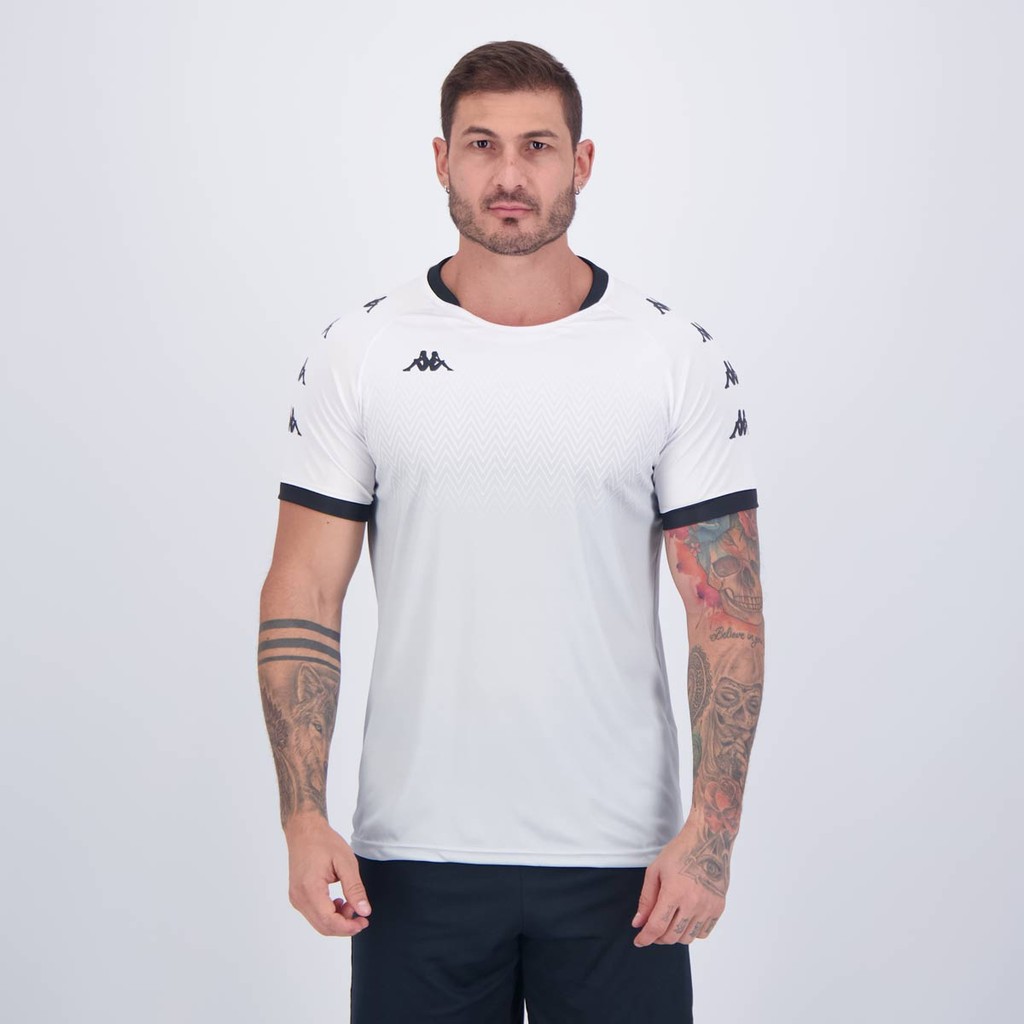 Camisa Kappa Noops Branca - Sports & Outdoors