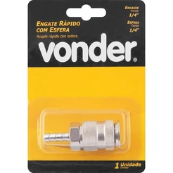 Engate Rapido Espigao 1/4 com 1 peça Vonder