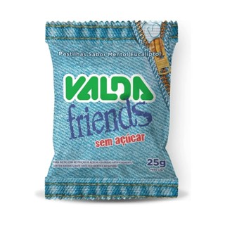 Pastilhas Valda Friends Classic Sem Acucar 25g em Oferta na Shopee