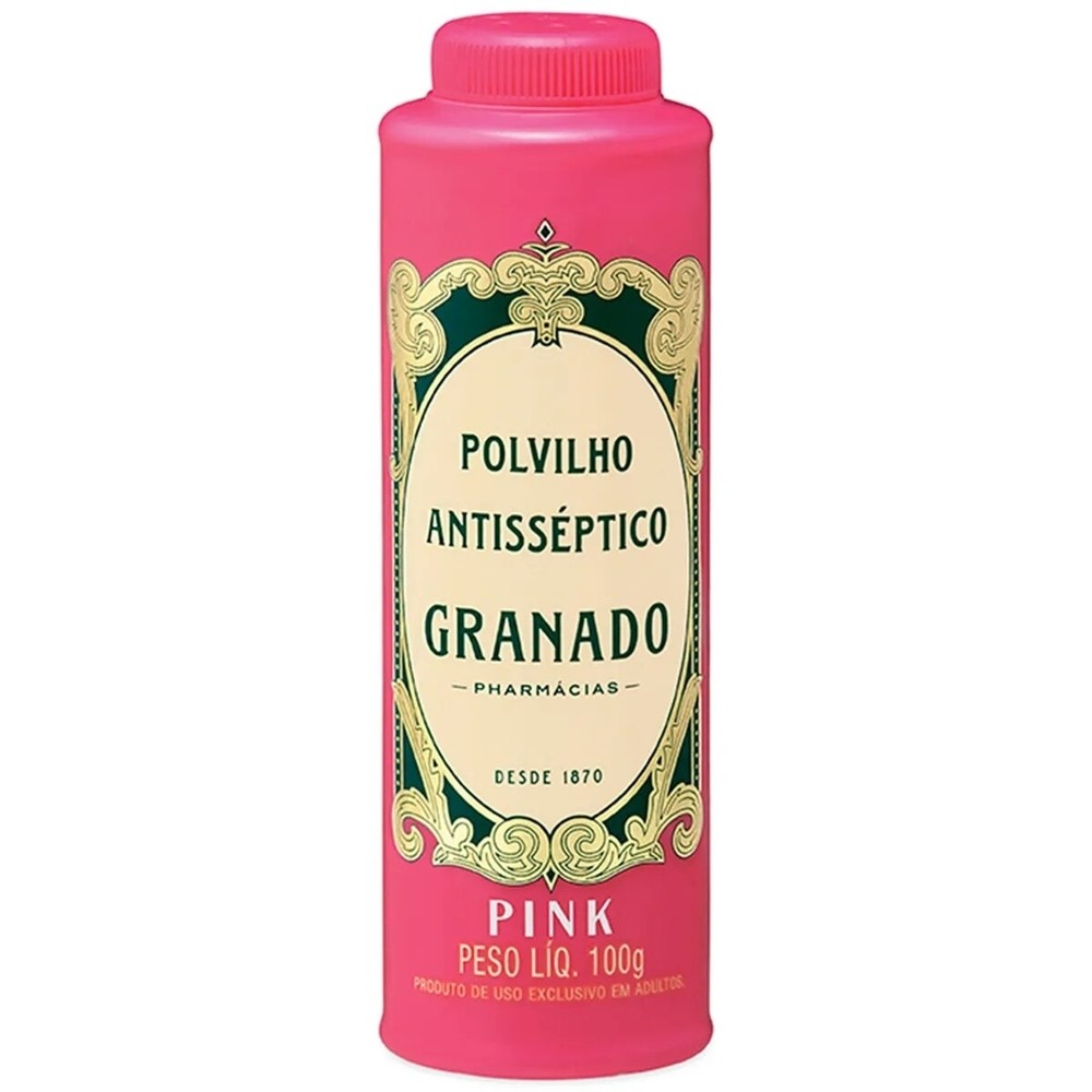 Talco Antisseptico Polvilho Granado Pink 100G em Oferta na Shopee