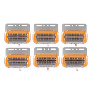 Kit 06 Lanterna Lateral Led Laranja 24V Luz Vigia Lanterna seta Sequencial KLX Qualidade e Inovação em Oferta na Shopee