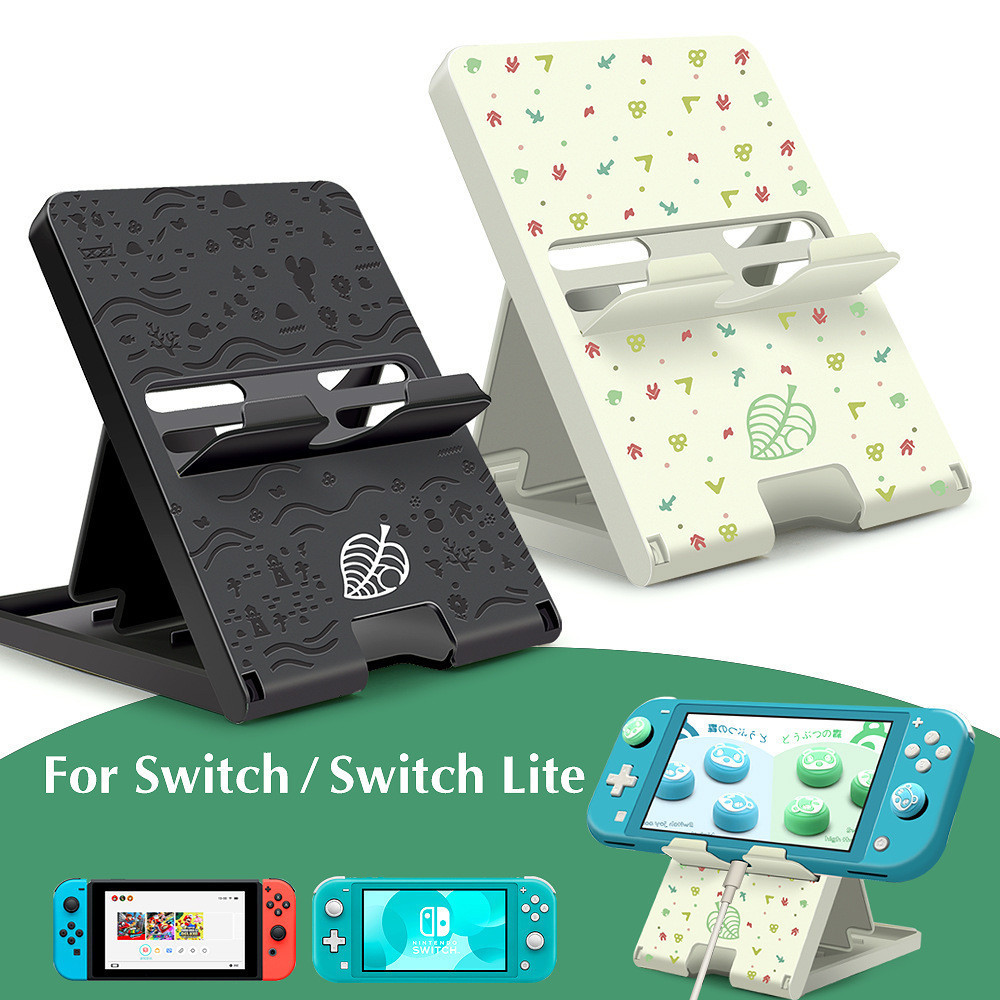 Suporte De Interruptor Dobrável Tamanho Compacto Ajustável Portátil Para Nintendo Switch/OLED Game Theme Design