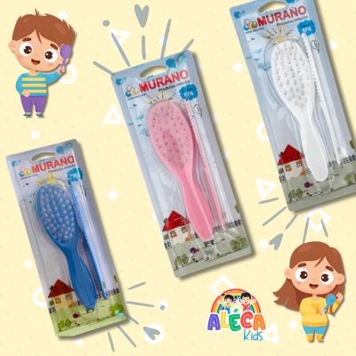Kit Banho do bebê 2 peças - Escova & Pente