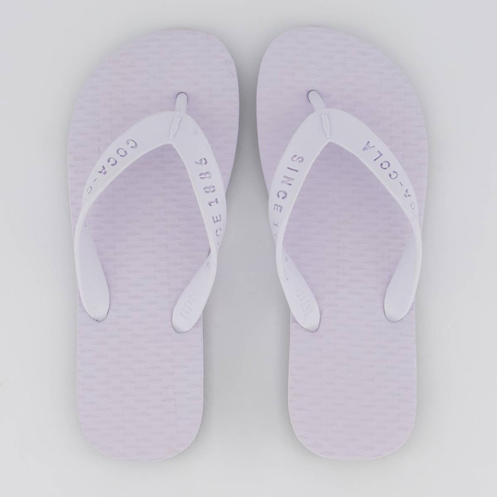 Chinelo Coca Cola Dual Leak Branco - Men Shoes