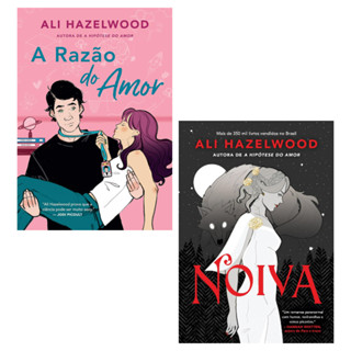 Kit com 2 livros da Ali Hazelwood - Noiva + A razão do amor em Oferta na Shopee