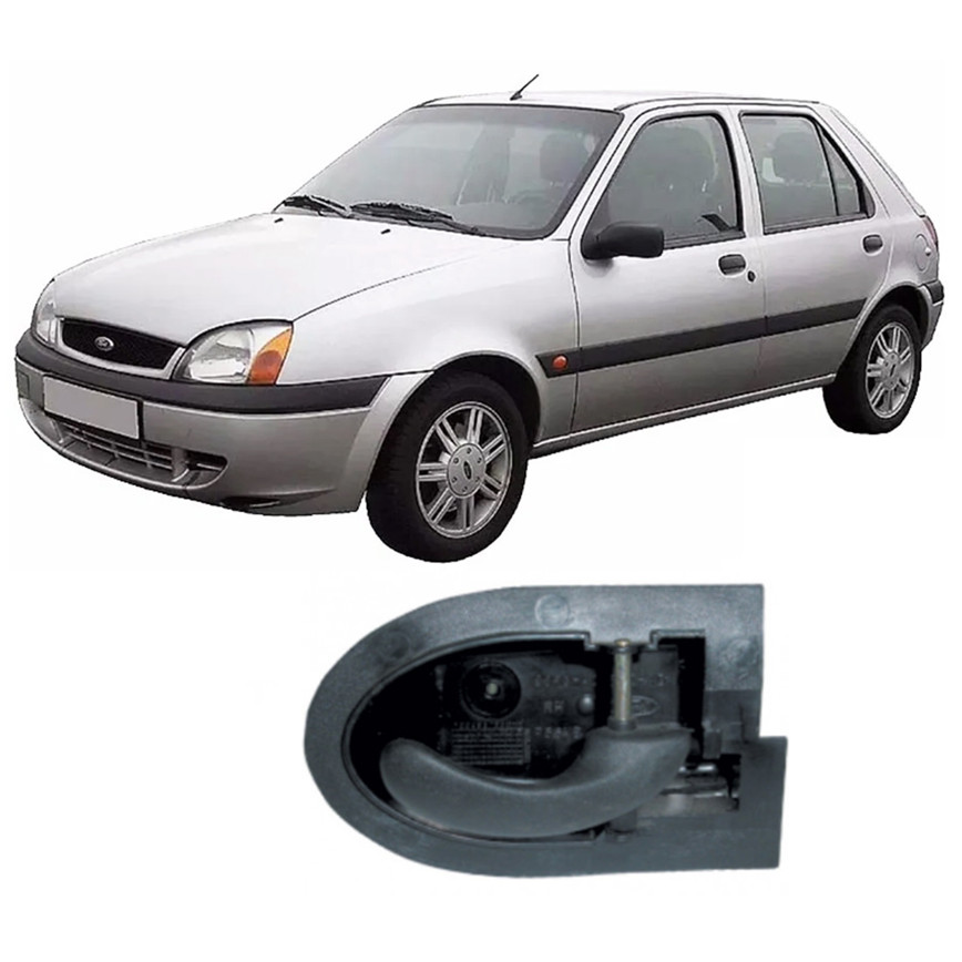 MACANETA INTERNA COURIER FIESTA 1996 EM DIANTE LADO ESQUERDO em Oferta na Shopee