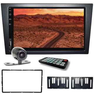 Kit Multimidia Mp5 Espelhamento Com Camera Ré + Mold. Vectra em Oferta na Shopee
