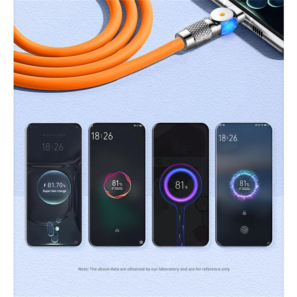 Superior quality 240W Fast Charging Tipe C Micro USB iOS Apel Lightning 240W 1.0M Pengisian Cepat Type C