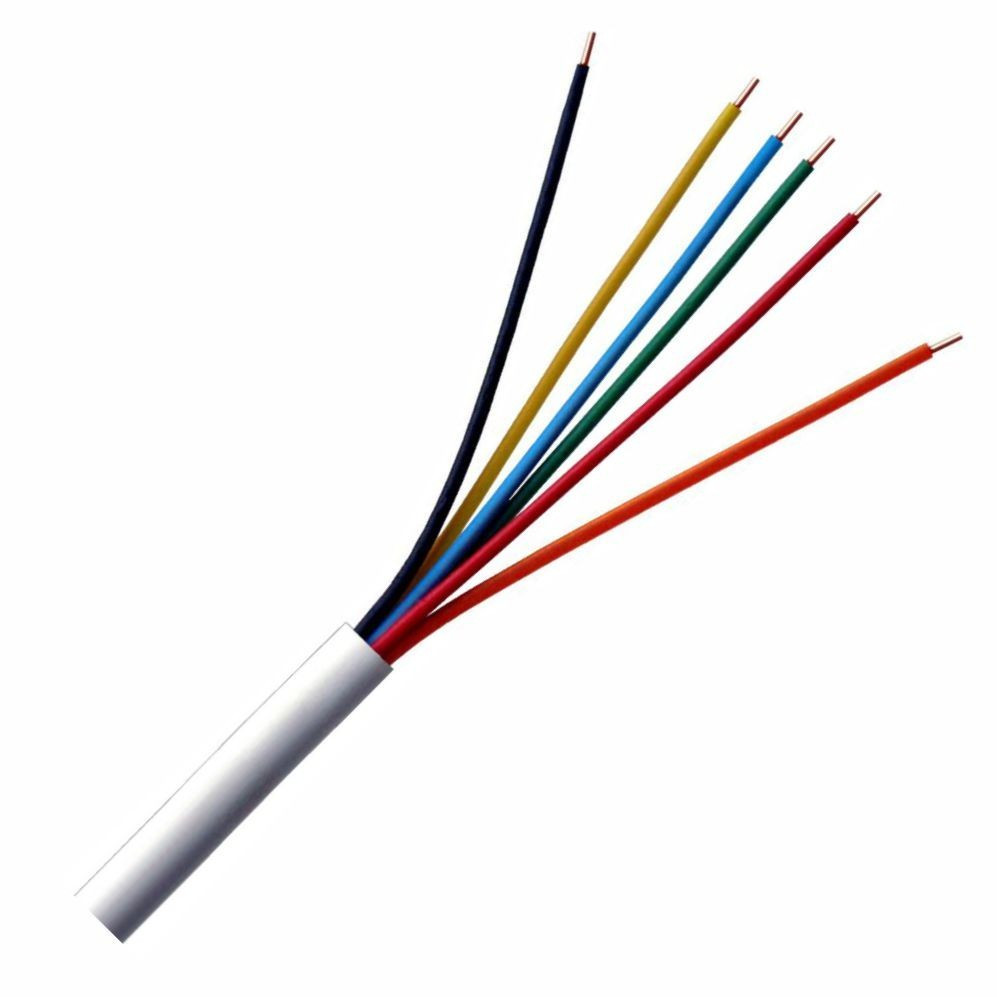 Cabo de Alarme 6Vias 6x0,50mm 100metros - Cabomix