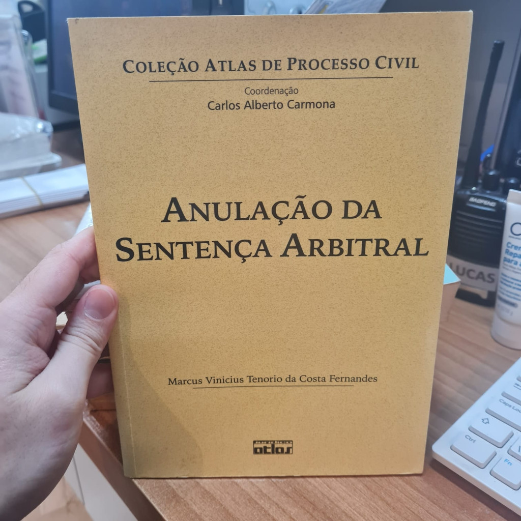 Anulação da sentença arbitral autor Marcus vinicius tenorio da costa fernandes
